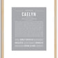 Caelyn | Name Art Print