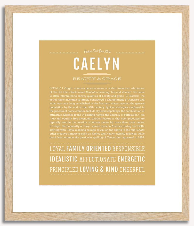 Caelyn | Name Art Print