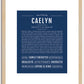 Caelyn | Name Art Print