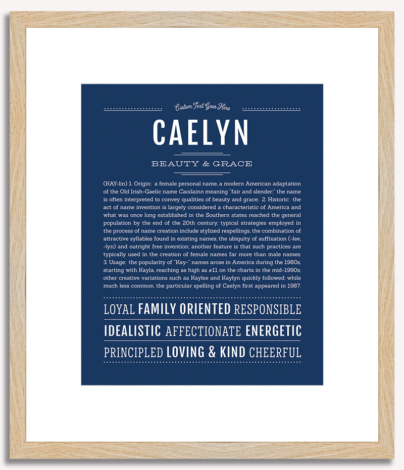 Caelyn | Name Art Print