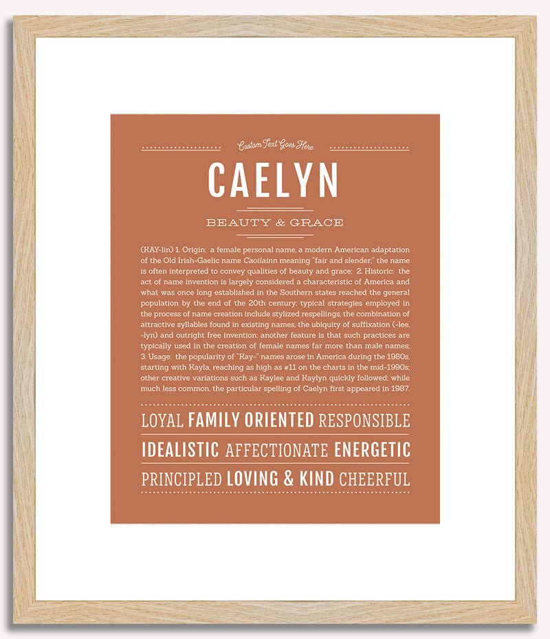 Caelyn | Name Art Print