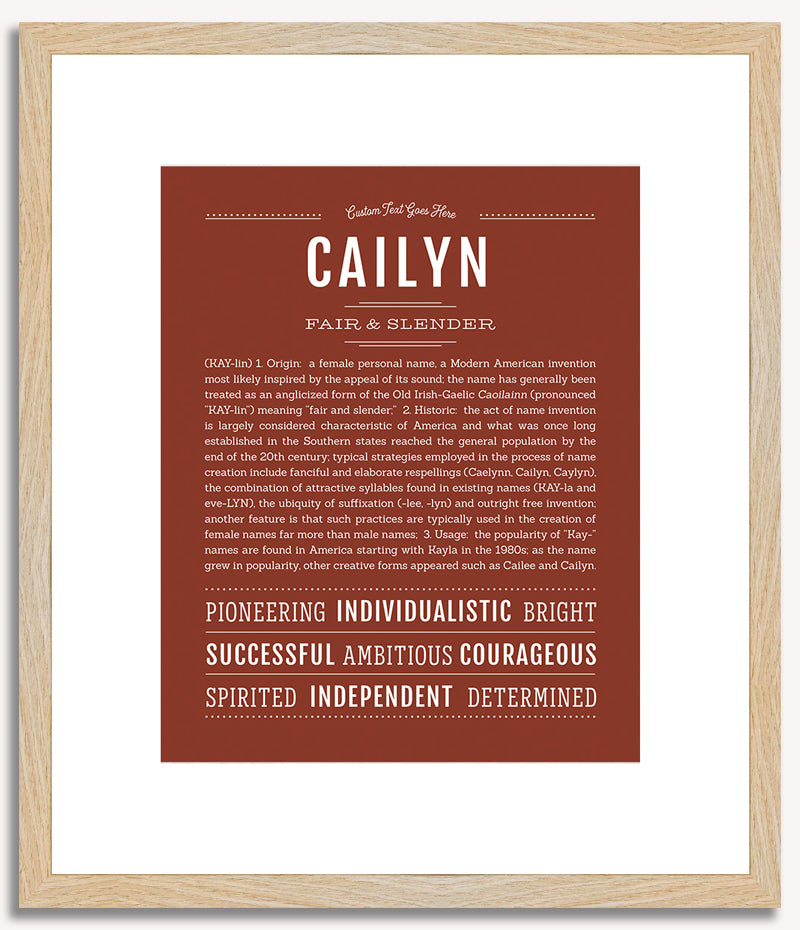 Cailyn | Name Art Print