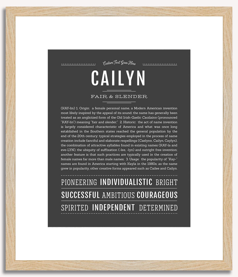 Cailyn | Name Art Print