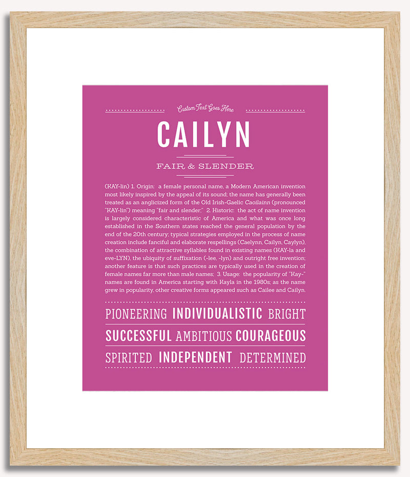 Cailyn | Name Art Print