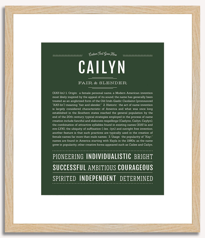 Cailyn | Name Art Print