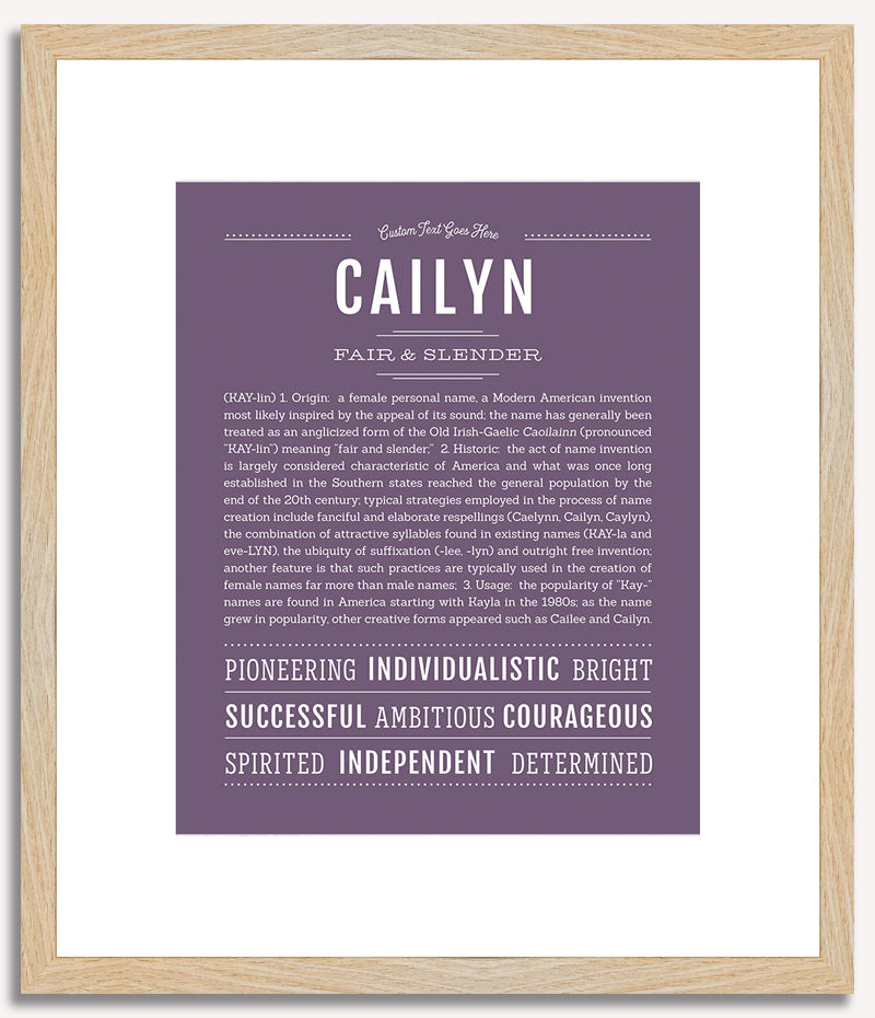 Cailyn | Name Art Print