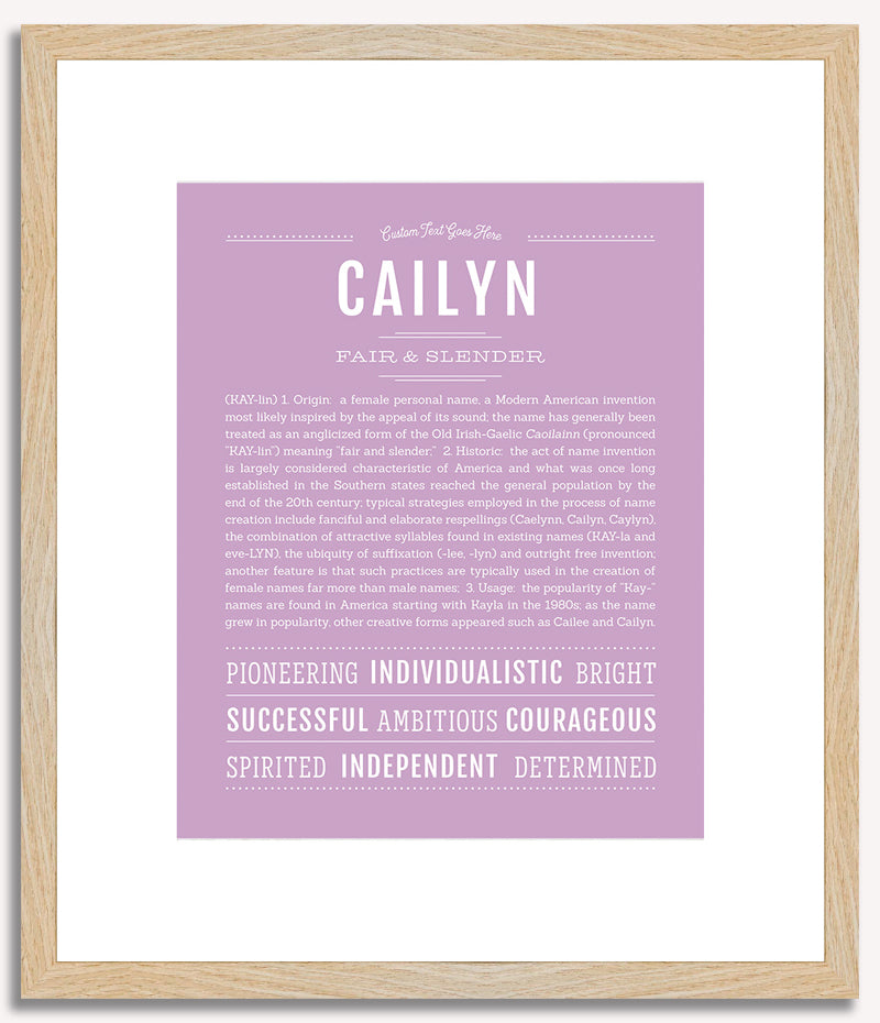 Cailyn | Name Art Print