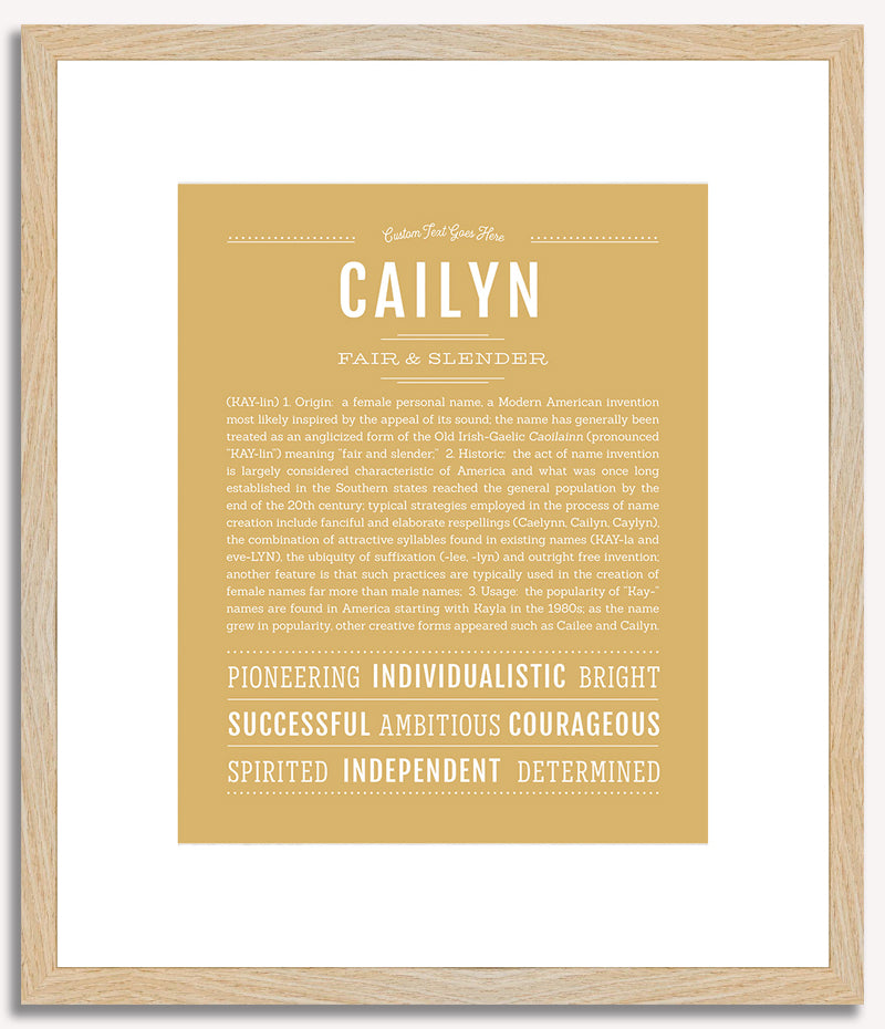 Cailyn | Name Art Print