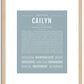 Cailyn | Name Art Print