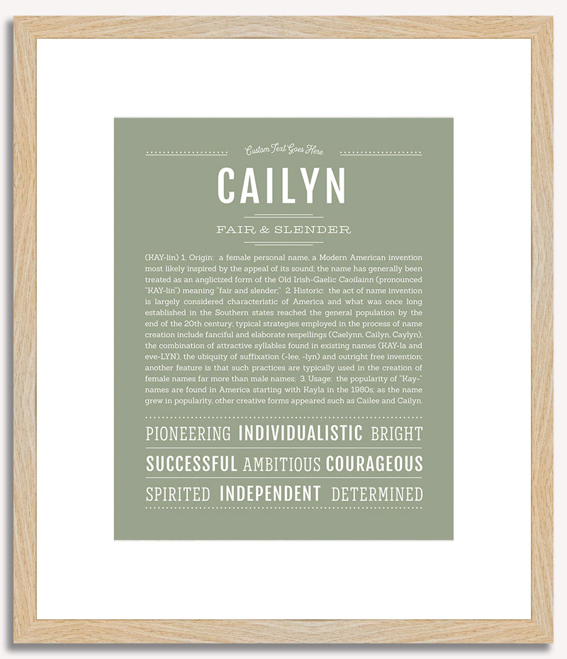 Cailyn | Name Art Print