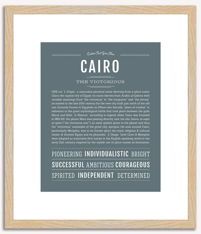 Cairo | Name Art Print