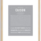 Caison | Name Art Print