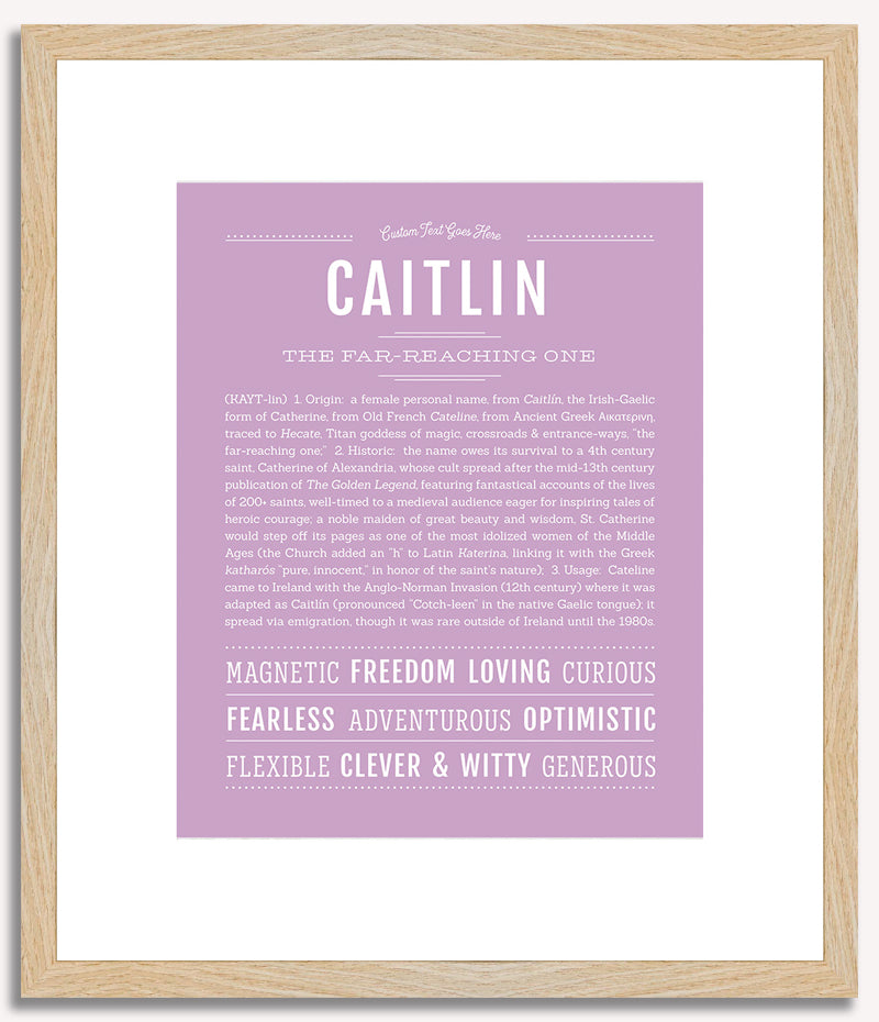 Caitlin | Name Art Print