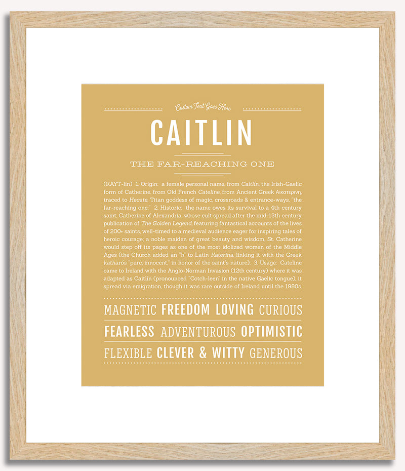 Caitlin | Name Art Print