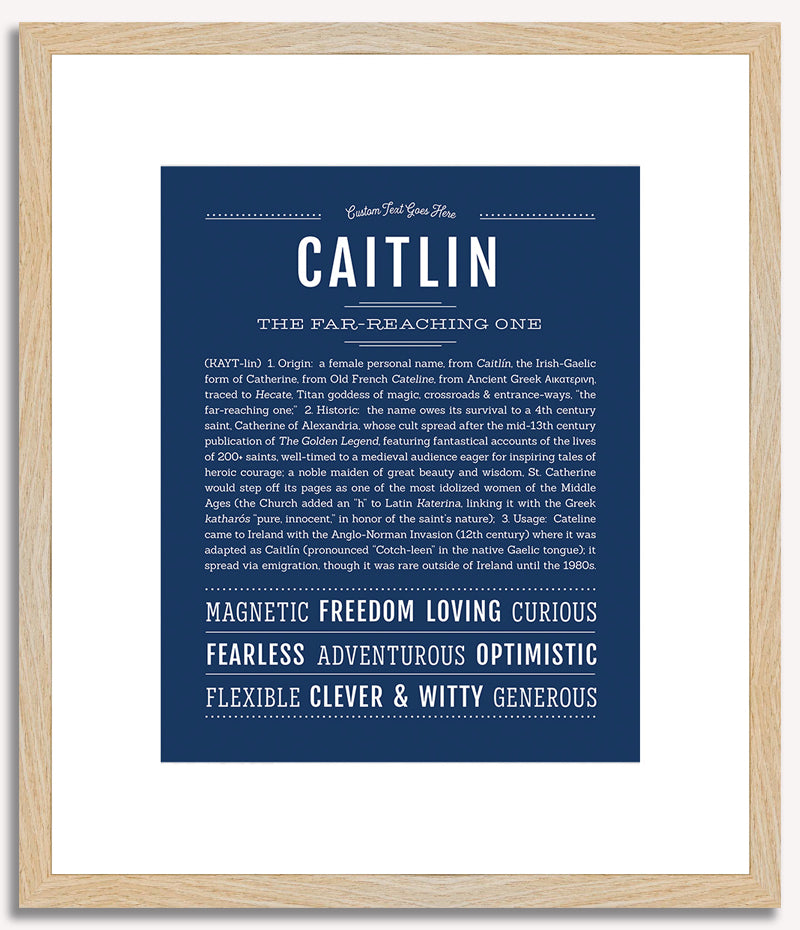 Caitlin | Name Art Print