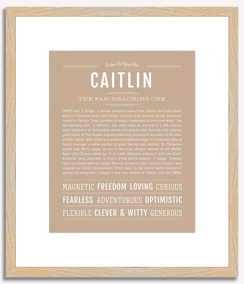 Caitlin | Name Art Print