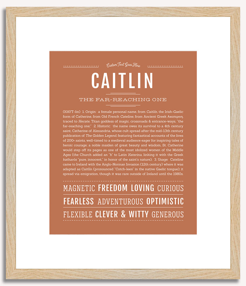 Caitlin | Name Art Print