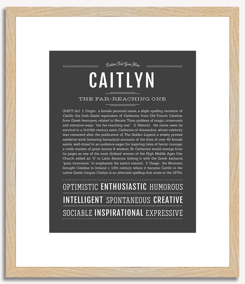 Caitlyn | Name Art Print