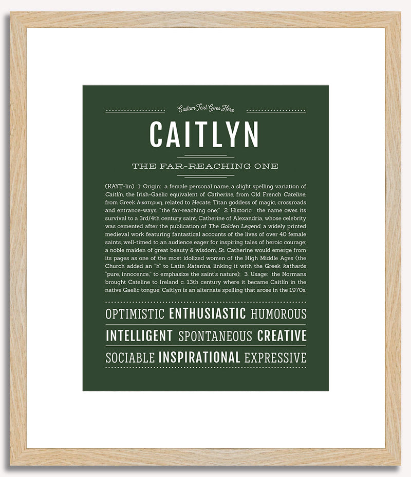 Caitlyn | Name Art Print