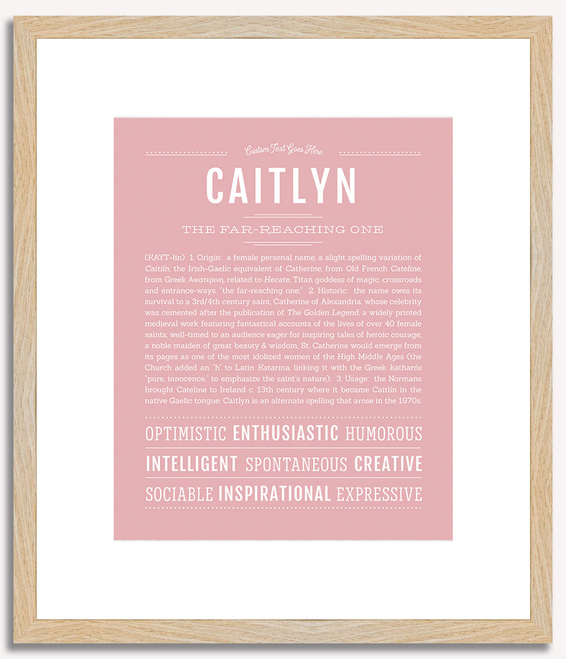 Caitlyn | Name Art Print