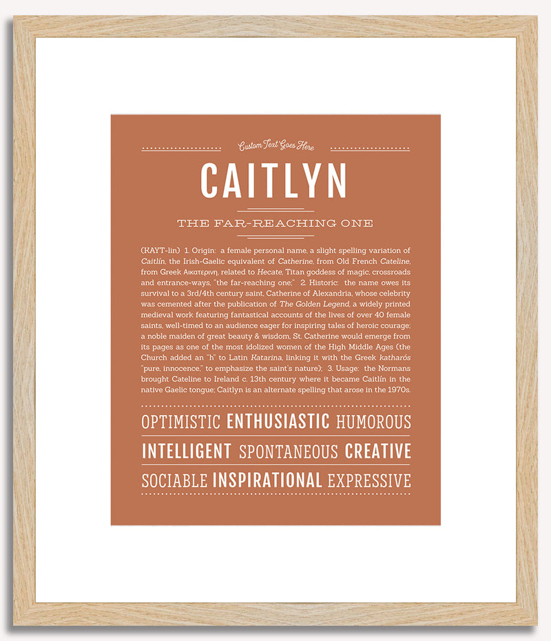 Caitlyn | Name Art Print