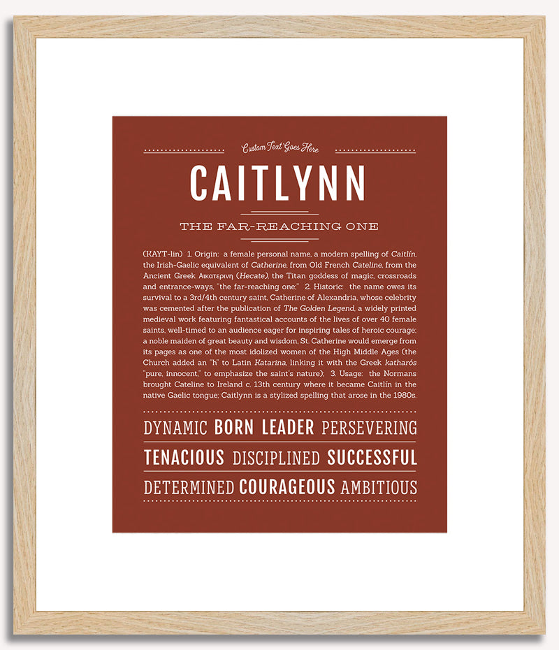 Caitlynn | Name Art Print