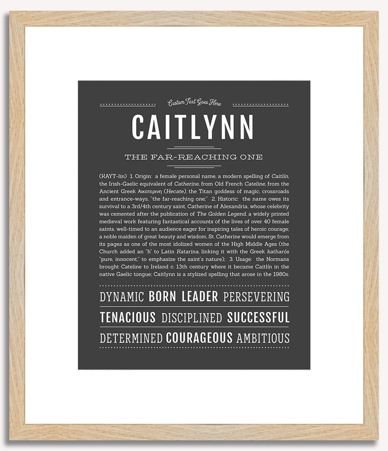 Caitlynn | Name Art Print