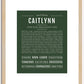 Caitlynn | Name Art Print