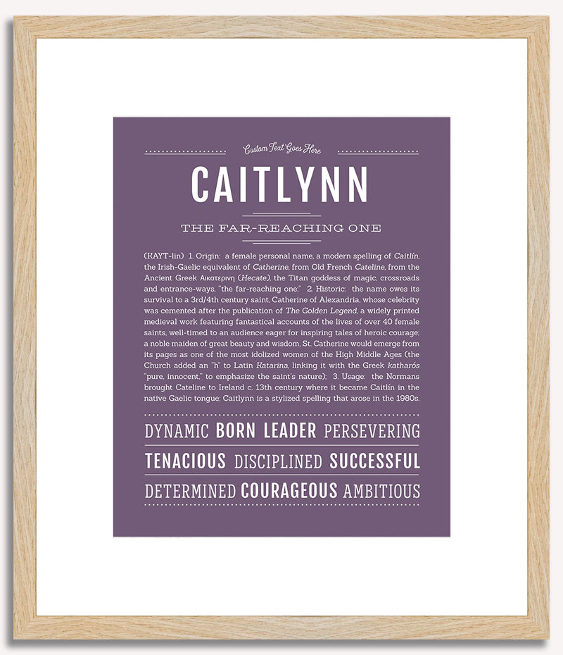 Caitlynn | Name Art Print