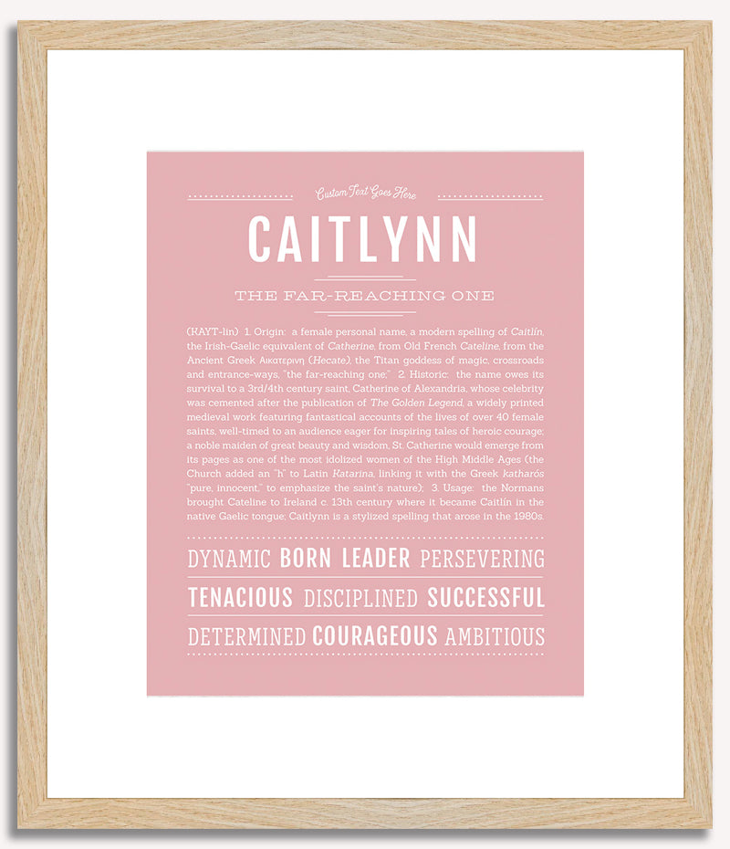 Caitlynn | Name Art Print