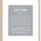 Caitlynn | Name Art Print