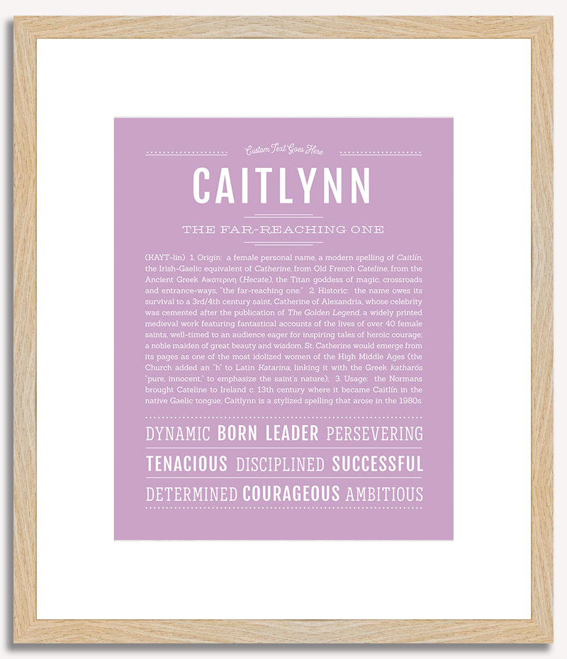 Caitlynn | Name Art Print