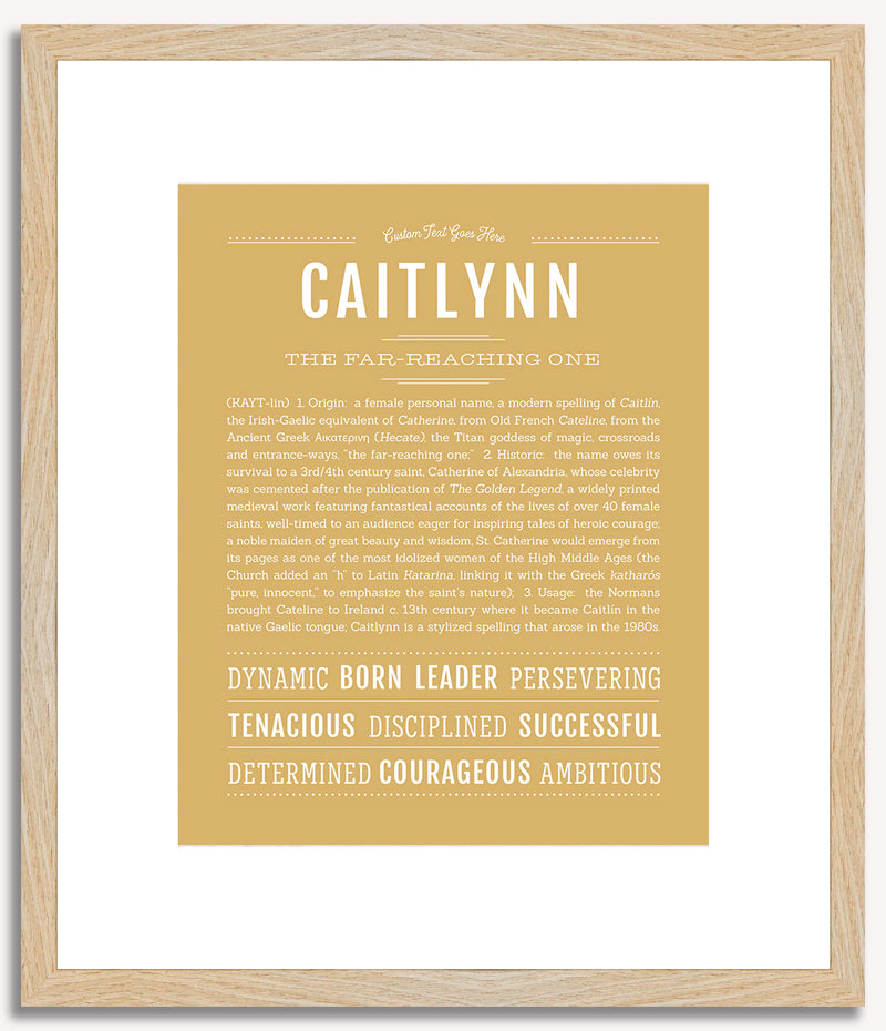 Caitlynn | Name Art Print