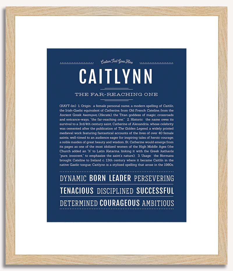 Caitlynn | Name Art Print