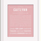 Frame Options | Dusty Rose | White Frame, Matted