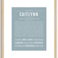 Caitlynn | Name Art Print