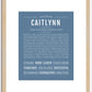 Caitlynn | Name Art Print