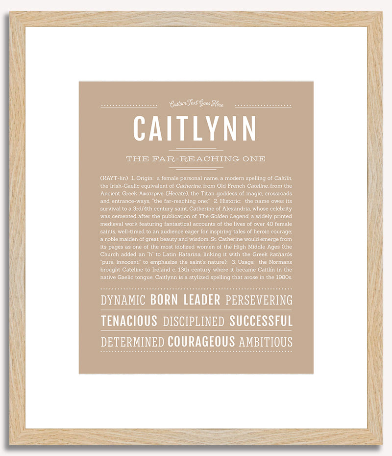 Caitlynn | Name Art Print