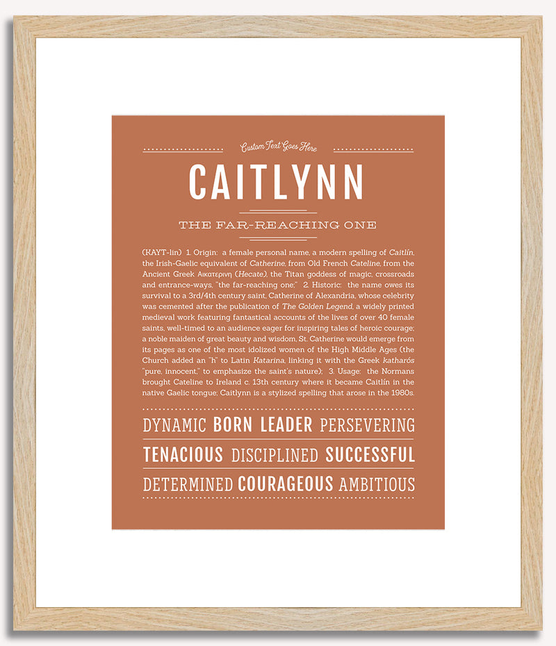 Caitlynn | Name Art Print