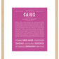 Frame Options | Dark Pink | Maple Frame, Matted