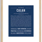 Calan | Name Art Print