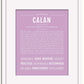 Frame Options | Lilac | White Frame, Matted