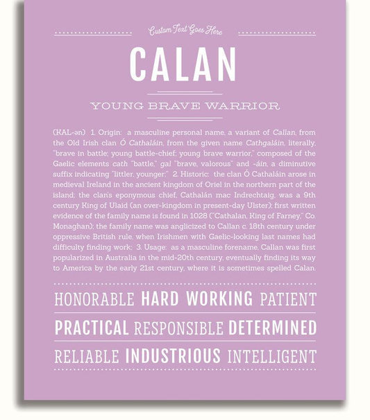 Frame Options | Lilac | No Frame