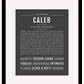 Frame Options | Charcoal Gray | Maple Frame, Matted