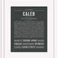 Frame Options | Charcoal Gray | Black Frame, Matted