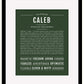 Frame Options | Deep Forest | Maple Frame, Matted