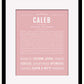 Frame Options | Dusty Rose | Maple Frame, Matted