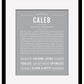 Frame Options | Light Gray | Maple Frame, Matted
