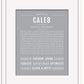 Frame Options | Light Gray | Black Frame, Matted