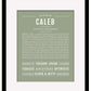 Frame Options | Sage | Maple Frame, Matted